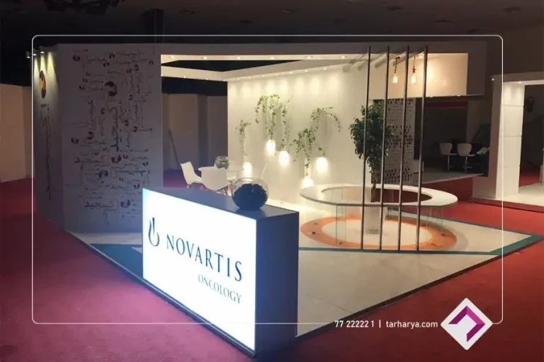 غرفه سازی طرح آریا در نمایشگاه