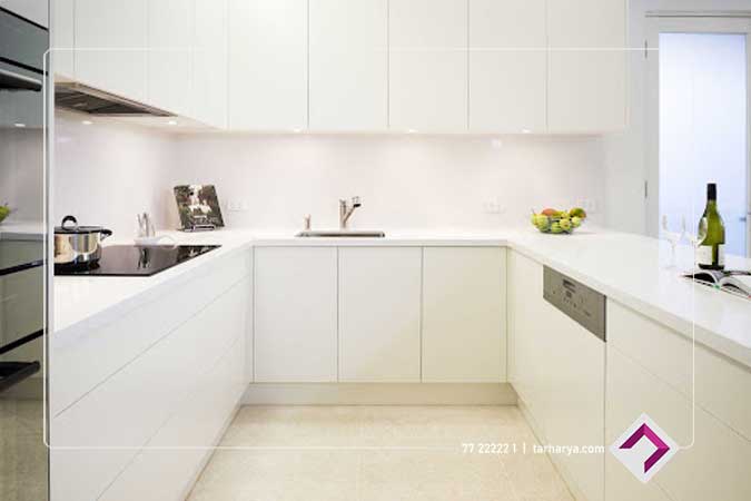 کابینت بدون دستگیره، لمسی، شیک و مدرن
