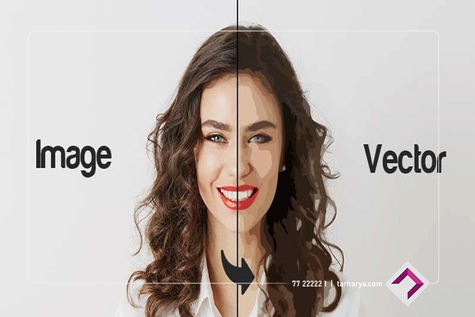 تبدیل عکس به وکتور برای ابعاد بزرگ