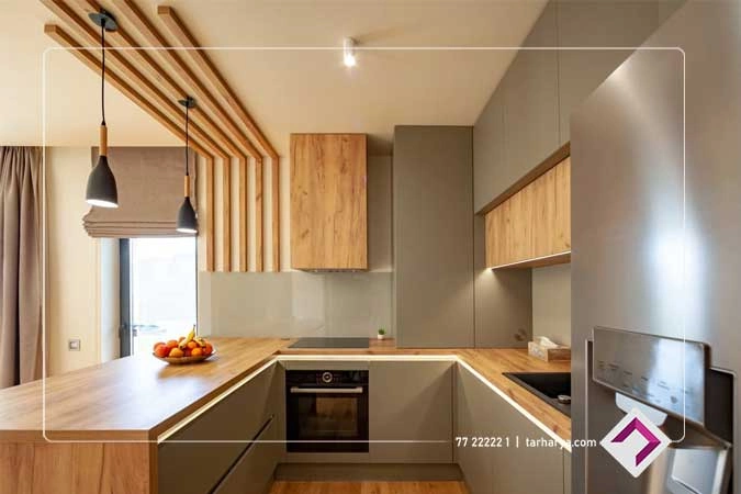 راهنمای مقایسه کابینت MDF، هایگلاس و چوب طبیعی