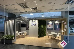 نمونه غرفه سازی آریا نئوپان پاسارگاد برای شرکت شپکو