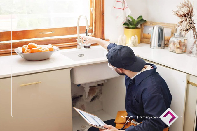 چرا کابینت کپک می زند؟